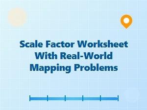 Applying Scale Factors with Real-World Map Problems