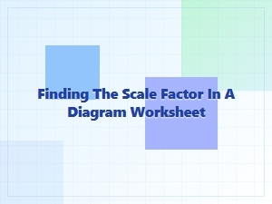Practice Problems for Finding the Scale Factor in Diagrams